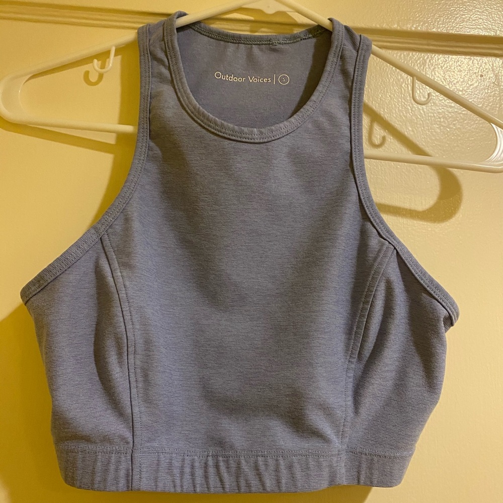 Outdoor voices crop top